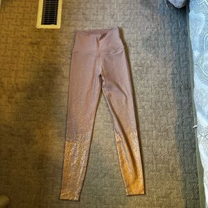 Beyond Yoga Alloy Ombre High Waisted Midi Legging Brazen Blush